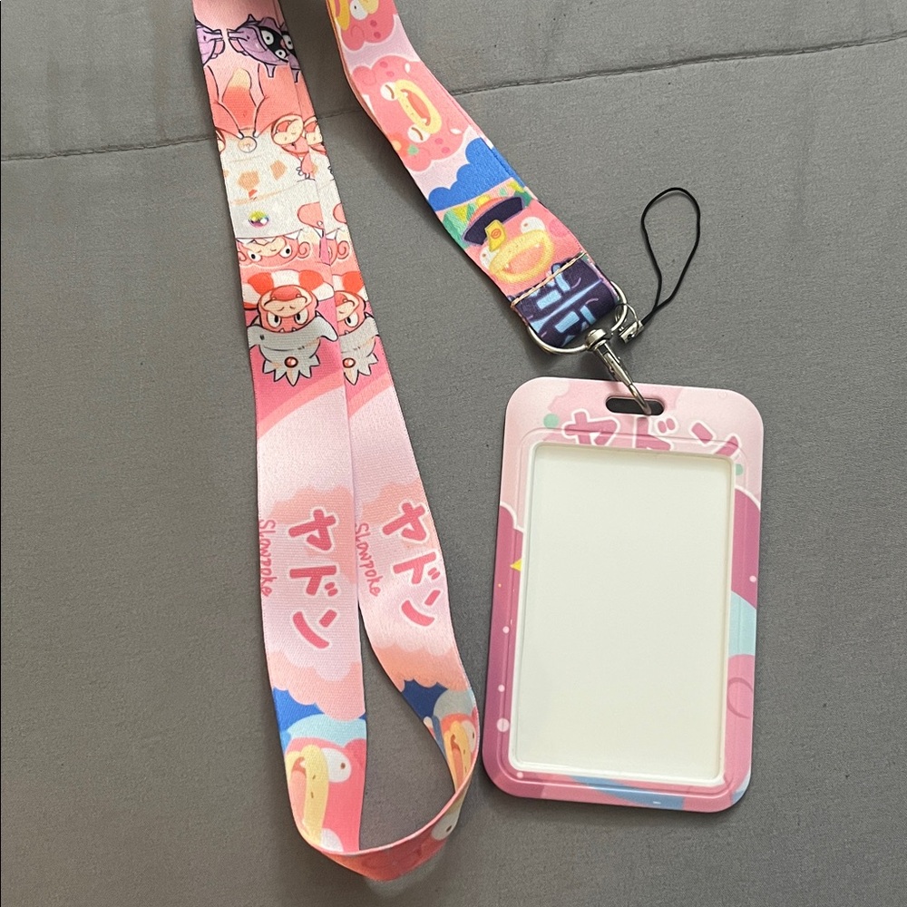 Pokémon Slowpoke Nintendo - Lanyard and ID card holder - Picture 2 of 2